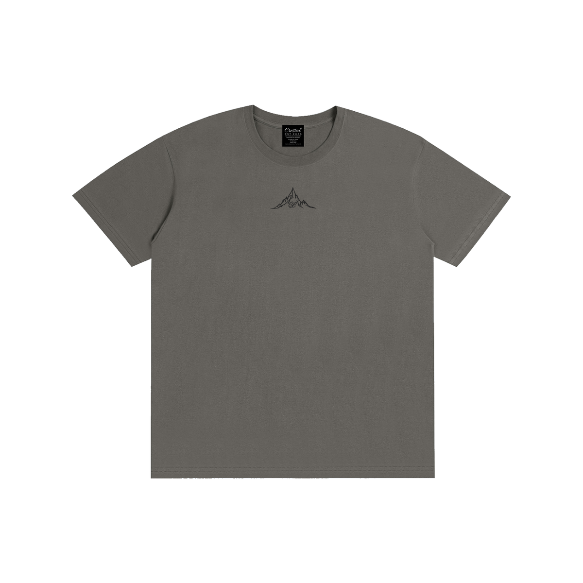 Signature T-shirt - Charcoal Grey